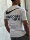 Мужская футболка Nike Big Swoosh черная хлопковая Тенниска Найк Биг Свуш Ads-661 фото 7
