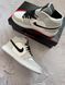 Чоловічі кросівки Nike Air Jordan сірі Найк Джордан шкіряні Arm-A064 (коп1) фото 3