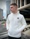 Мужское зимнее худи Adidas черное Кофта Адидас с капюшоном Rap-RD022 фото 4