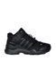 Мужские зимние кроссовки Adidas Terrex Fast R Mid Gore-Tex черные Адидас рипстоп на гортекс Pow-AD115 фото 1