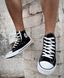 Мужские высокие кеды Converse All Star черные Конверс Олд стар Arm-KN1 фото 9