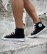 Мужские высокие кеды Converse All Star черные Конверс Олд стар Arm-KN1 фото 5