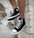 Мужские высокие кеды Converse All Star черные Конверс Олд стар Arm-KN1 фото 4