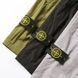 Чоловічі шорти Stone Island сірі з нейлону Бриджі Стойн Айленд Hub-117 фото 7