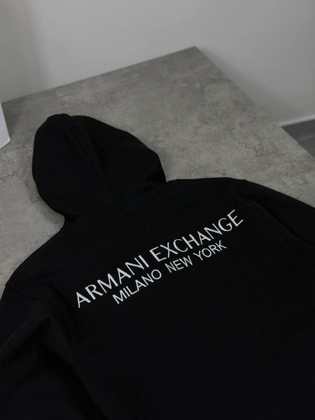 Чоловіча зіп-худі Armani Exchange біла Hub-214 фото