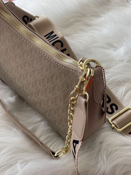 Жіноча сумка Michael Kors Jet Set Charm бежева Any-20257-2 (коп1) фото