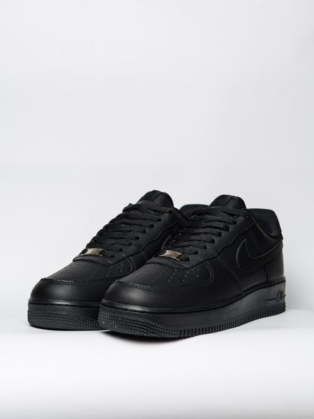 Мужские кроссовки Nike Air Force 1 Low &lsquo;07 черные Pow-NK329 (коп1) фото