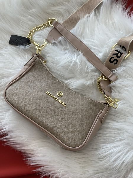 Жіноча сумка Michael Kors Jet Set Charm бежева Any-20257-2 (коп1) фото