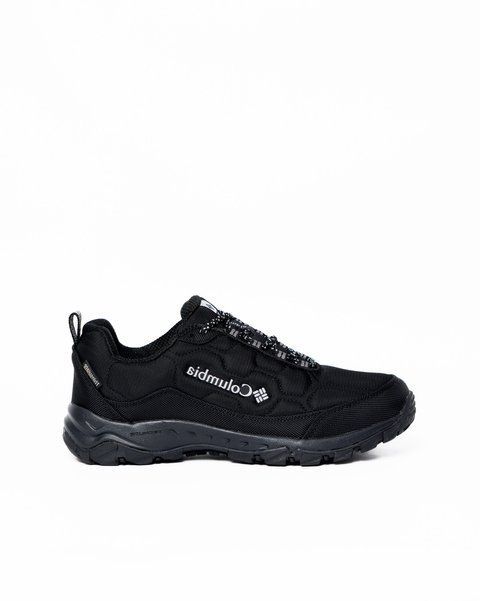 Мужcкие зимние кроссовки Columbia Firecamp Fleece Gore-Tex Black черные Коламбия Гортекс Флис Pow-CL024 1 фото