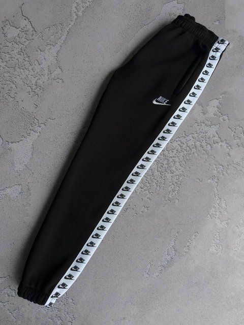 Мужские спортивные штаны Nike черные Хар-1043 фото
