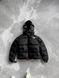 Чоловіча зимова куртка The North Face чорна оверсайз Пуховик ТНФ Gar-D025 8 фото 4