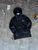 Мужская ветровка Moncler с капюшоном темно-синяя Куртка Монклер из плащевки демисезонная Моло-MNC-2 фото