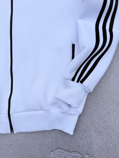 Мужской зимний спортивный костюм Adidas белый Комплект Адидас без капюшона Хар-72 фото