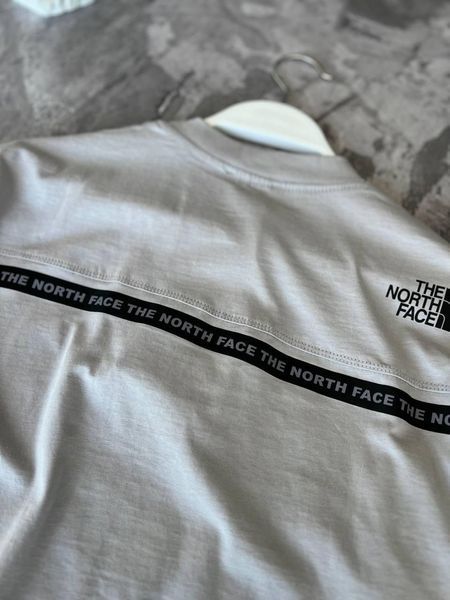 Мужской летний костюм The North Face Футболка Шорты серый Комплект ТНФ Моло-T-NF7 фото