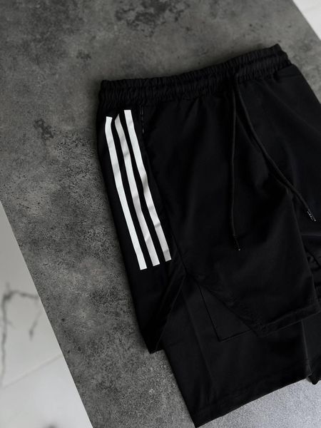 Чоловічі шорти спортивні Adidas чорні для тренувань Адідас Моло-GH600 фото