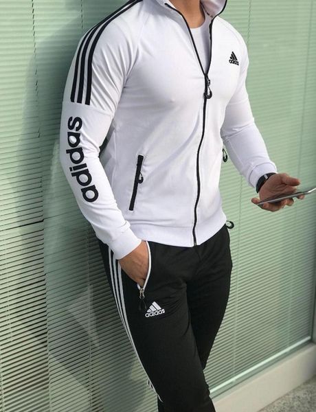 Мужской спортивный костюм Adidas желтый Комплект Адидас Кофта на змейке Штаны Seas-12 фото
