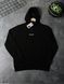 Мужское худи Carhartt черное Кофта Кархарт с капюшоном Ads-160 фото 2