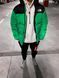 Чоловіча зимова куртка The North Face оверсайз зелена Пуховик ТНФ Arm-TH8 фото 1