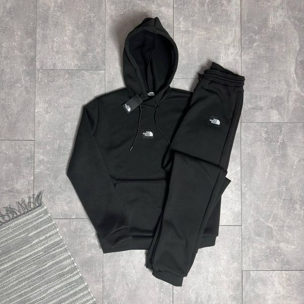 Мужской зимний спортивный костюм The North Face белый с черным Комплект ТНФ Ads-61 фото