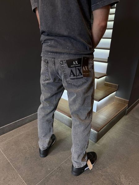 Чоловічі джинси Armani Exchange A| X сірі Bran-9 фото