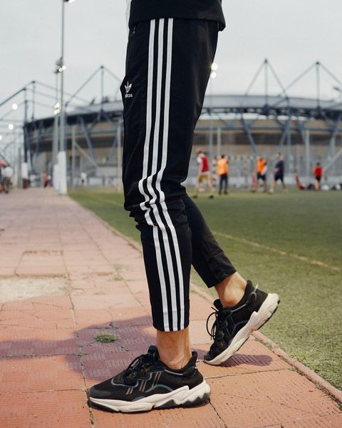 Чоловічий спортивний костюм Adidas зі змійкою білий Комплект Адідас без капюшона Мой-143 4 фото