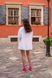Жіночий літній костюм сорочка подовжена та шорти білий Intr-Sweet-б фото 8