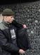 Мужская зимняя куртка Nike черная с хаки Пуховик Найк с капюшоном Intr-1676227897 фото 4