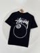 Чоловіча футболка Stussy ball біла бавовняна Теніска Стуссі гла-63 фото 4