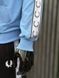 Чоловічий костюм Fred Perry з лампасами блакитний Комплект Фред Перрі Кофта Штани хар-633 фото 7