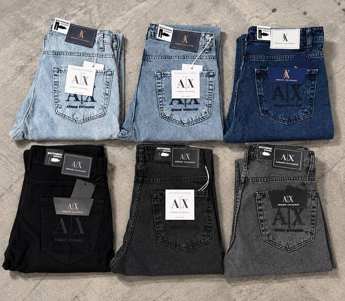 Чоловічі джинси Armani Exchange A| X сірі Bran-9 фото