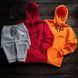 Мужской зимний спортивный костюм Nike 3в1 черно-красный Набор Найк с капюшоном Ads-2 фото 8