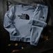 Мужской зимний спортивный костюм The North Face серый Комплект ТНФ Худи Худи Штаны Hot-7 фото 1