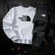Мужской зимний спортивный костюм The North Face серый Комплект ТНФ Худи Худи Штаны Hot-7 фото 4