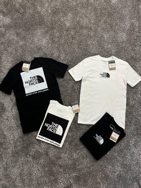 Чоловіча футболка The North Face біла ТНФ Гла-76 фото