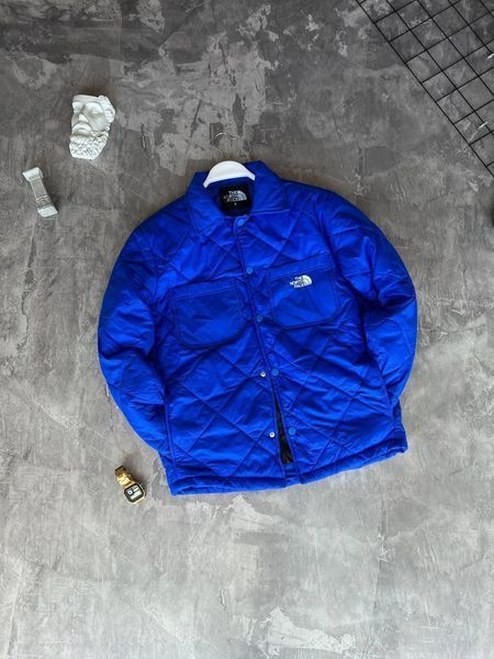 Чоловіча куртка The North Face синя Вітровка ТНФ весняна осіння Моло-TNF72 фото