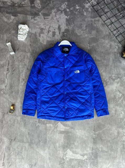 Мужская куртка The North Face синяя Ветровка ТНФ весенняя осенняя Моло-TNF72 фото
