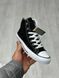 Чоловічі кеди Converse All Star високі чорні текстиль Кросівки Конверси Arm-KN1 (коп3) фото 2