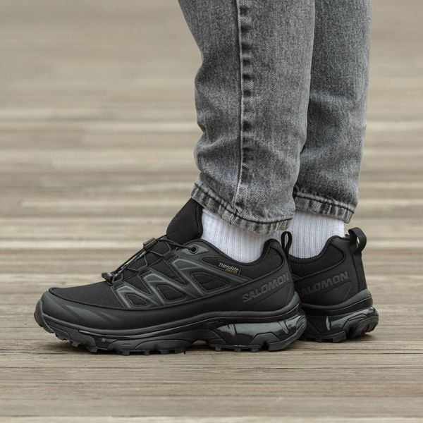 Чоловічі зимові термокросівки Salomon XA Pro Street Thinsulate Gore-Tex чорні In-2417 фото