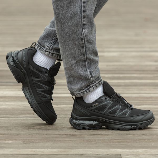 Чоловічі зимові термокросівки Salomon XA Pro Street Thinsulate Gore-Tex чорні In-2417 фото