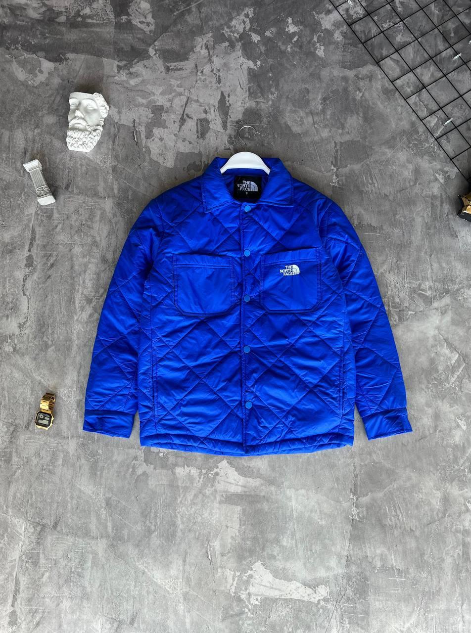 Чоловіча куртка The North Face синя Вітровка ТНФ весняна осіння
