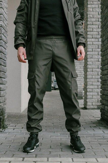 Мужские штаны SoftShell хаки Брюки карго Софт Шелл Intr-1617528728 фото