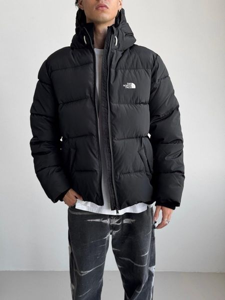 Чоловіча зимова куртка The North Face чорна Пуховик Зе Норд Фейс Мой-9 3 фото