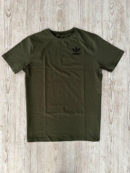 Мужская футболка Adidas хаки Тенниска Адидас Rap-RD182 фото