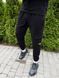 Мужские спортивные штаны Stone Island Карго черные с патчем Брюки Стон Айленд на резинке Хар-410 фото 5