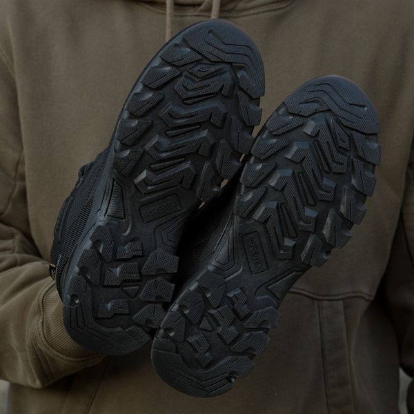 Чоловічі зимові термокросівки Nike Rivah Bid Winter Fur Gore-Tex чорні In-3076 фото