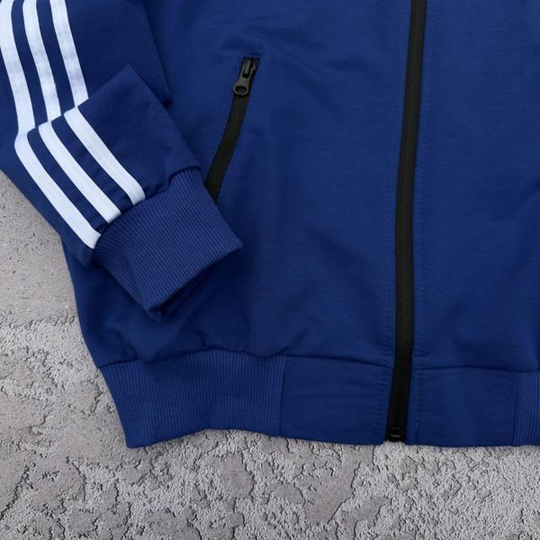 Чоловічий спортивний костюм Nike 7в1 синій Набор Найк Костюм Футболка + Шорти + Кепка Мой-157 1 фото