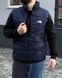 Мужская жилетка The North Face без капюшона синяя Безрукавка ТНФ из плащевки univer-92 фото 1