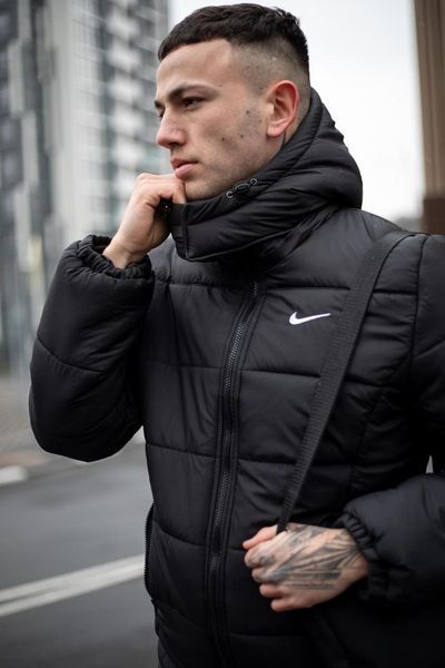 Мужской зимний комплект Nike Штаны Барсетка черная Intr-1592391894 фото