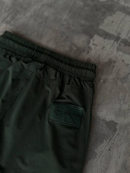 Мужские спортивные штаны Calvin Klein карго хаки Брюки Кельвин Кляйн Моло-KC-4 фото