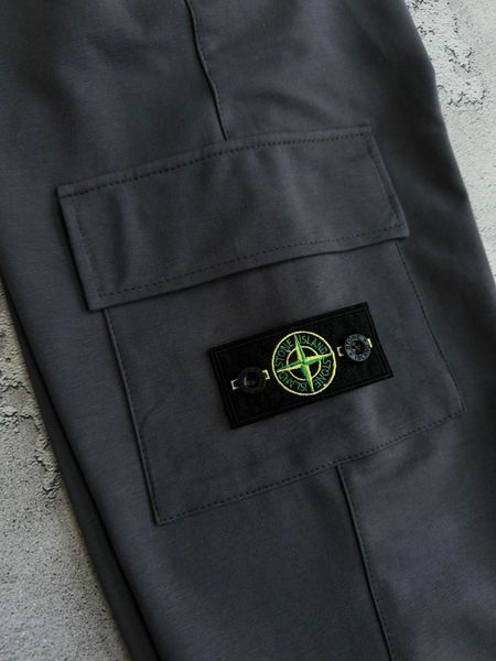 Чоловічі спортивні штани Stone Island сірі Хар-1052 фото